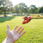 Mini LED Flying Spinner Drone – Interactive Fingertip Gyro UFO
