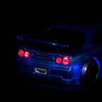 Turbo Racing 1:76 Drift RC Car With Gyro Radio Full Proportional Remote Control Toys