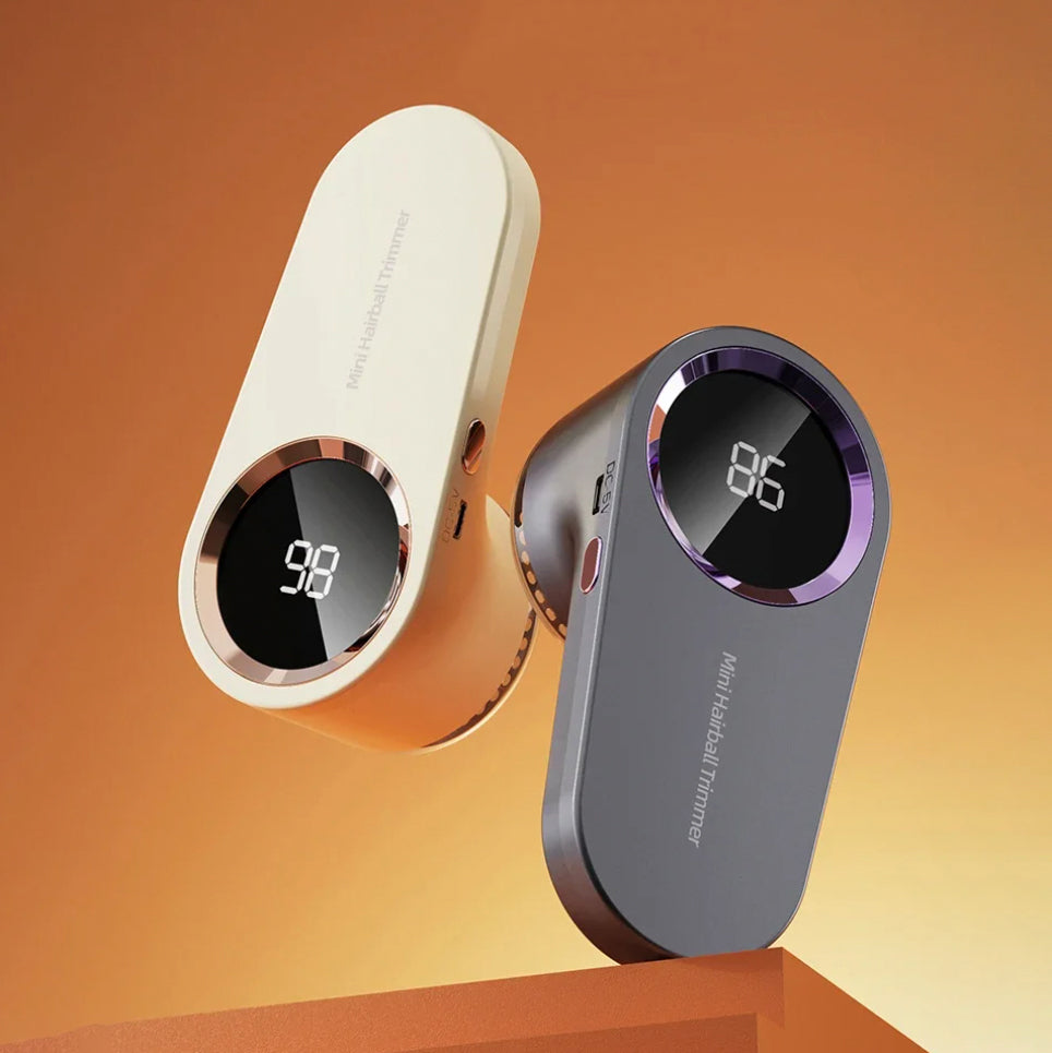 Rechargeable Fabric Shaver with LED Display – Restore Your Clothes in Seconds