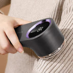 Rechargeable Fabric Shaver with LED Display – Restore Your Clothes in Seconds