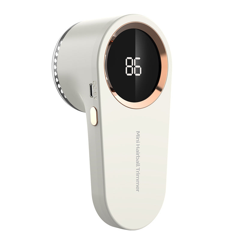 Rechargeable Fabric Shaver with LED Display – Restore Your Clothes in Seconds